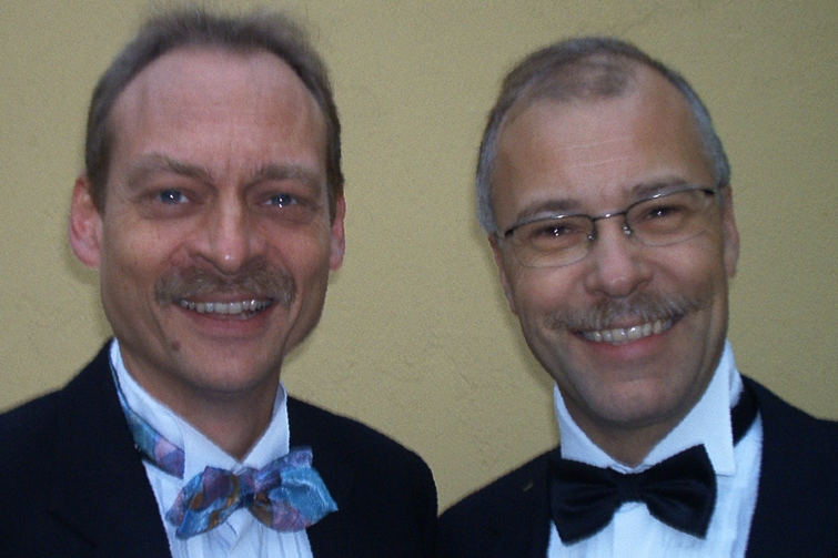 Dansemusik duo Eric Præst og Jesper Gilbert Dinner og dance med duoen Præst og Gilbert